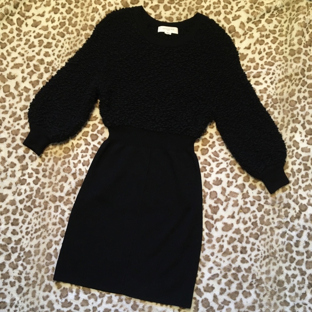 Alexander Wang Sweater Dress Wool Cashmere Blend